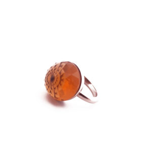 Bague Asteria Or Blanc 18K Citrine