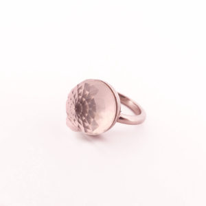 Bague Asteria Or Blanc 18K Prasiolite
