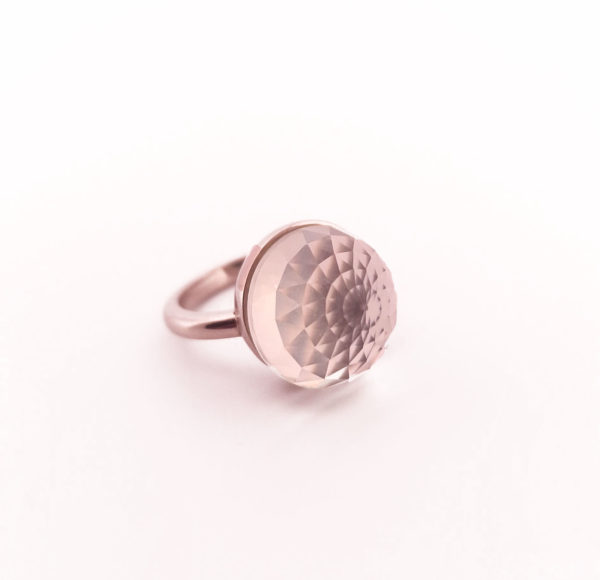 Bague Asteria Or Blanc 18K Prasiolite – Image 3