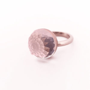 Bague Asteria Or Blanc Quartz 18K