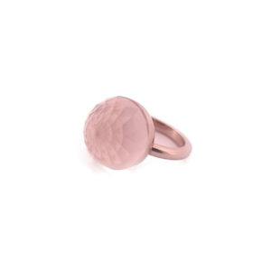 Bague Asteria Or Blanc 18K Quartz Rose