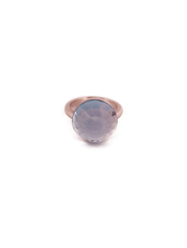 Bague Asteria Or Blanc 18K Topaze – Image 4