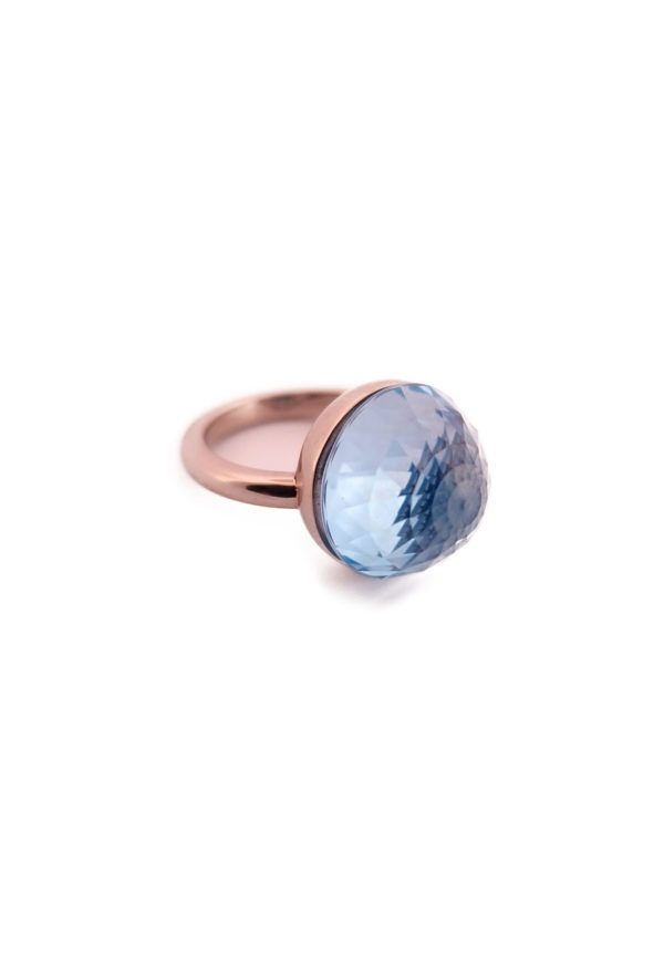 Bague Asteria Or Blanc 18K Topaze – Image 3