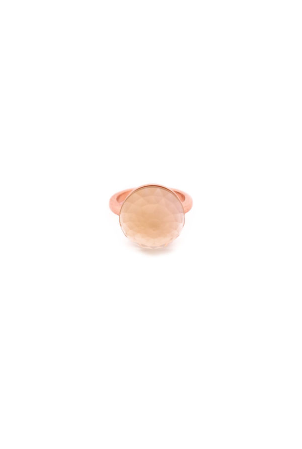 Bague Asteria Or Rose 18K Lemon Quartz – Image 4