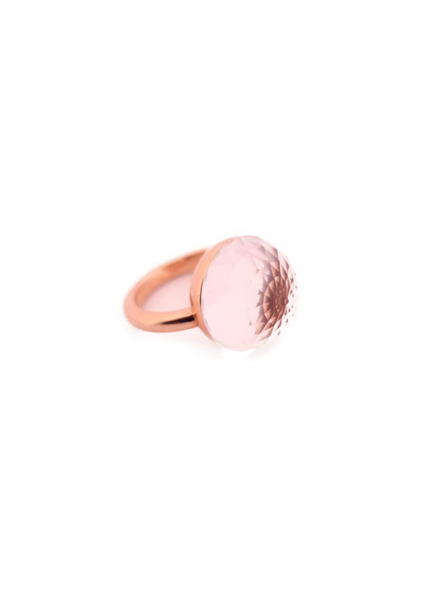 Bague Asteria Or Rose 18K Quartz – Image 4