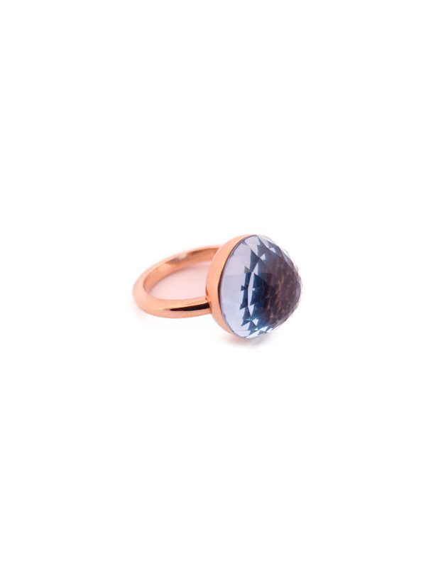 Bague Asteria Or Rose 18K Topaze – Image 2