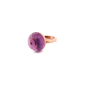 Bague Asteria Or Jaune 18K Améthyste