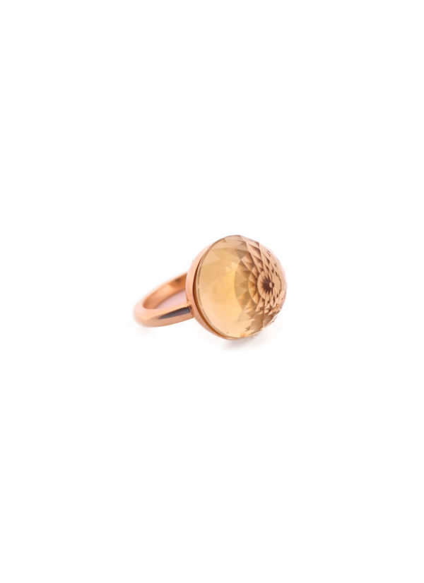 Bague Asteria Or Jaune 18K Lemon Quartz – Image 3