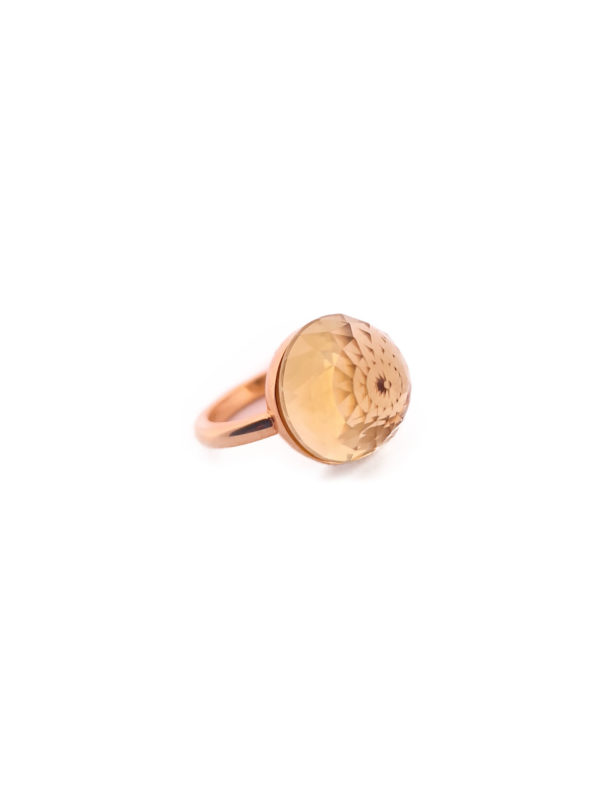 Bague Asteria Or Jaune 18K Lemon Quartz – Image 4