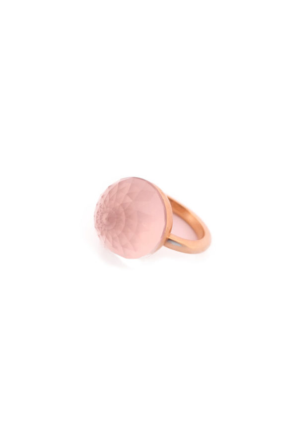 Bague Asteria Or Jaune 18K Quartz Rose